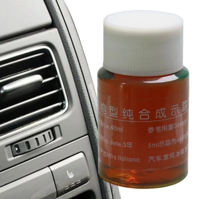 

UV Dye Leak Detector UV Dye Leak Detector 40ml Engine Coolant Dye Effective For Oil Leaks Automotive Hoses Air Conditioning