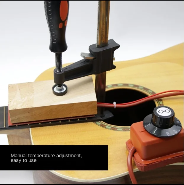 

120x970 mm Guitar Side Bending Silicone Heat Blanket Integrated 300W 220V Knob Temperature Control Guitar Accessories
