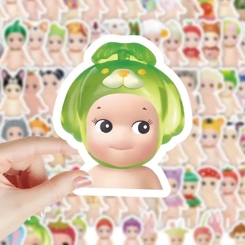 New Sanny Angel Cartoon Cute Laptop Phone Case Water Cup Guitar Luggage Computer Decoration Stickers Wholesale