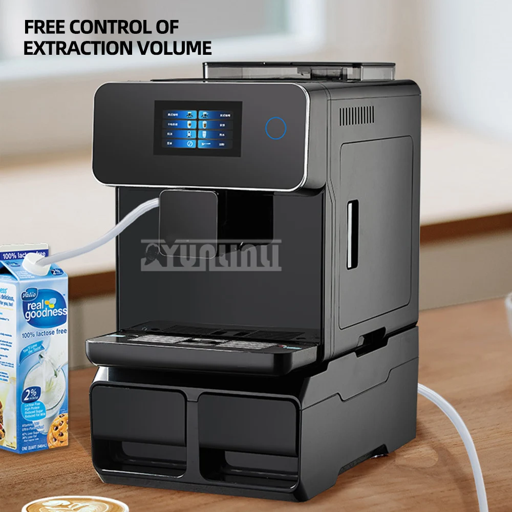 Коммерческая автоматическая кофемашина с сенсорным экраном Kaffeemaschine Кофеварка