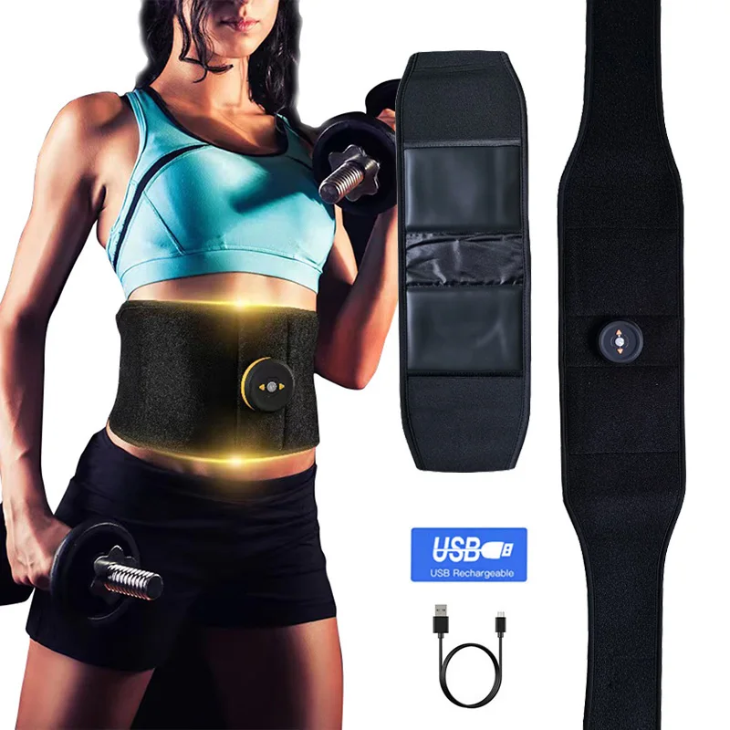 Умные тренировочные ремни для живота устройство стимуляции мышц электрический