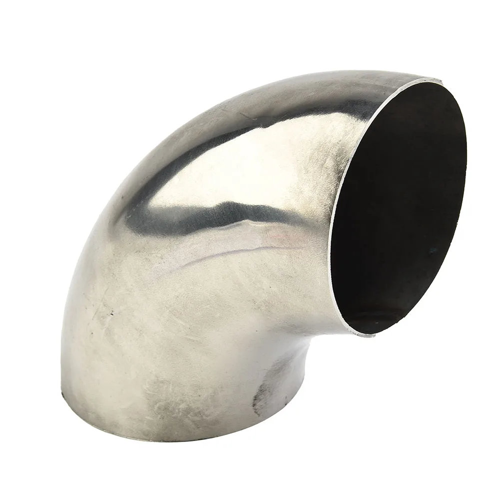 

Выхлопная труба из нержавеющей стали с колено 2 дюйма/51 мм, изгиб 90 °, аксессуар практичный, высококачественный, Универсальная Замена