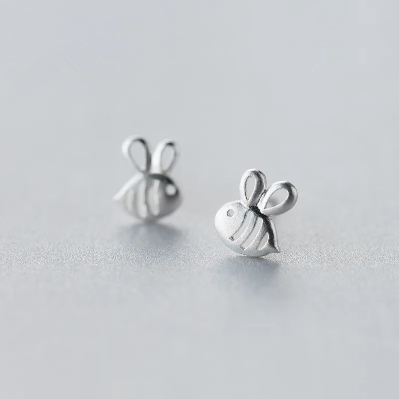 

Серьги женские из серебра 100% пробы с животными