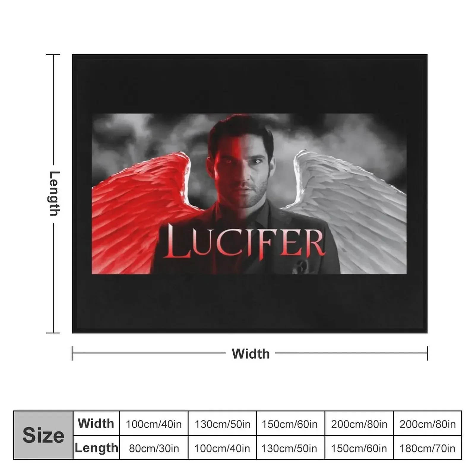 Одеяло Lucifer Half Devil Face теплое фланелевое одеяло