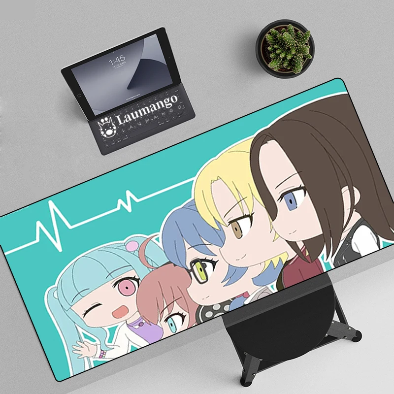 

Pc Accessories Gaming Cabinet Bang Dream Desk Pad Anime Mouse Mats Gamer Girl Keyboard Mat Big Mousepepad For Gamer Xxl Mousepad