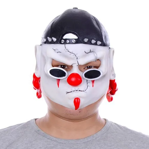 

Latex Hat Glasses White Mask Ergonomic Design Practical Products