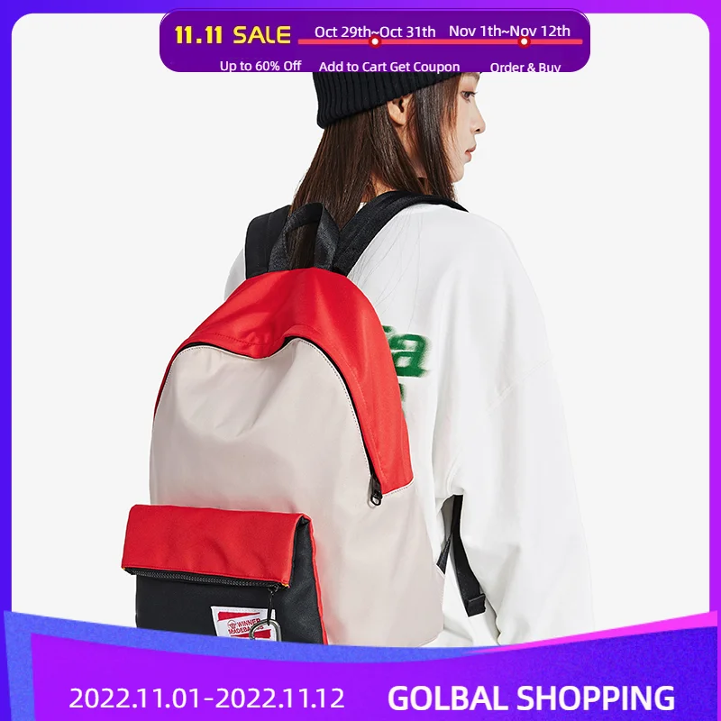 

New Waterproof Polyester Women Men 15.6 Inch Backpack Female Travel Bag Backpacks Schoolbag for Teenage Girls Mochila Bookbag