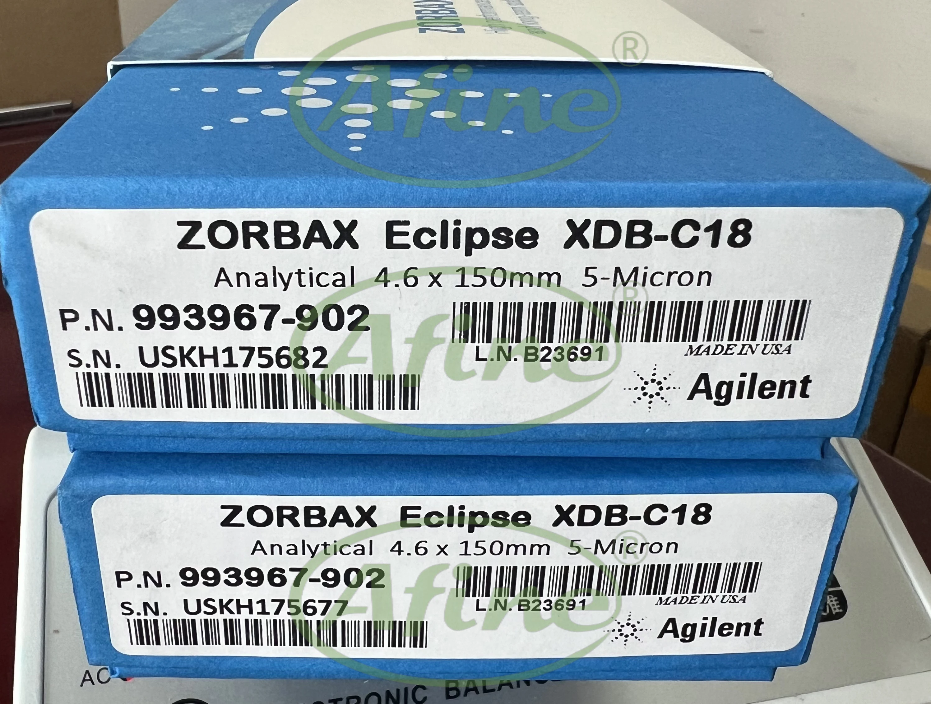 AFINE Agilent ZORBAX Eclipse XDB-C18 для 993967 -902 4 6 х 150 мм 5 микрон 400 бар