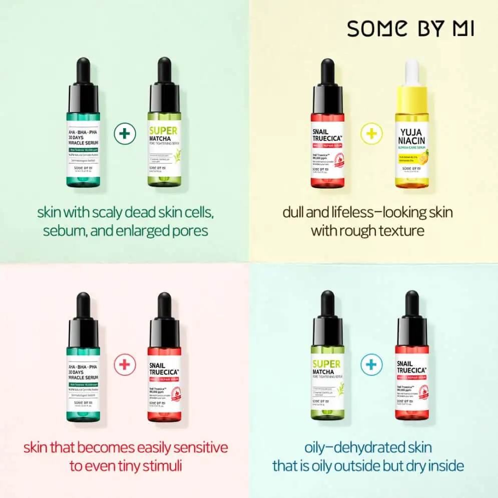 Фото SOME BY MI Total Care Serum Пробный набор (14 мл*4) Somebymi Укрепляющая увлажняющая маска для лица Уход за кожей лица №4
