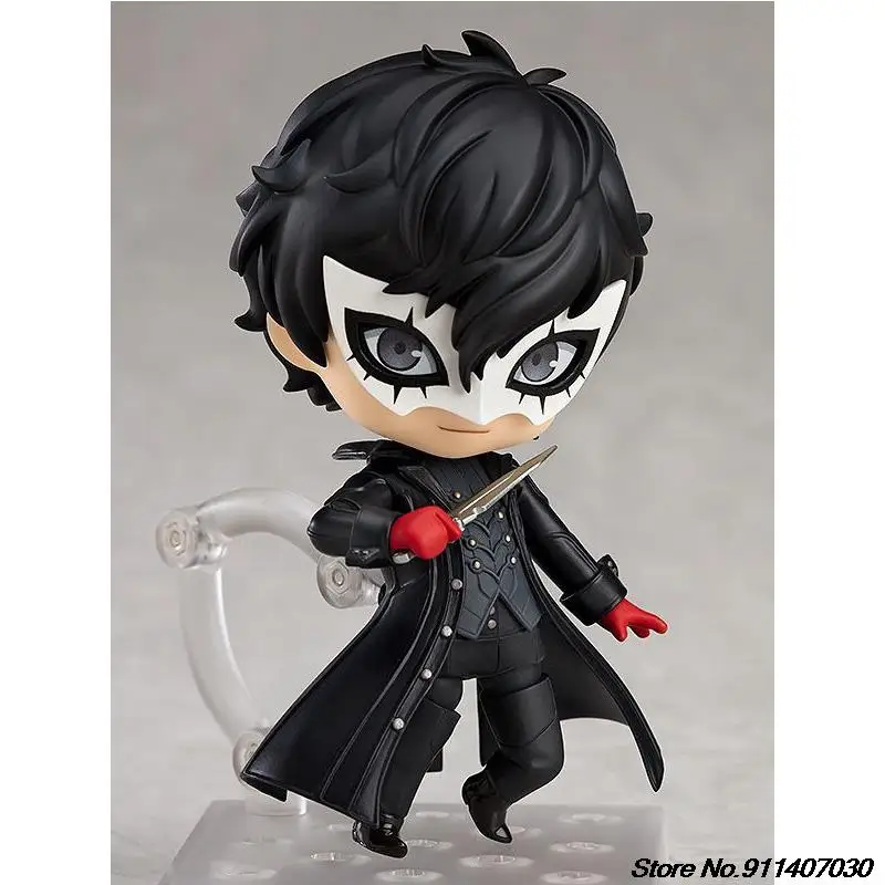 

Фигурка героя Nendoroid 989 Persona Amamiya Ren, модель игрушек, милая кукла, Крутое настольное украшение для мальчика