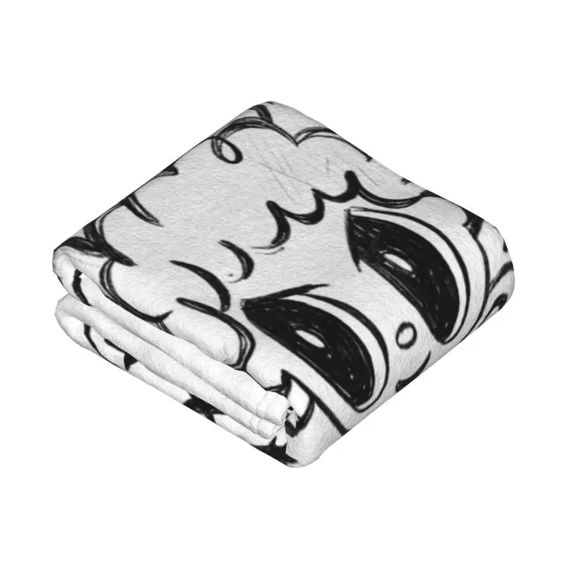 Одеяло с принтом дьявола ангела Карола G мягкое Фланелевое флисовое теплое