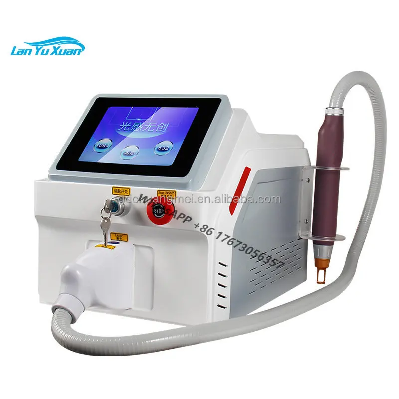 

Laser machine 500W Pre Ignition System professional Picosecond Eyebrow removal eyebrow wash machine
