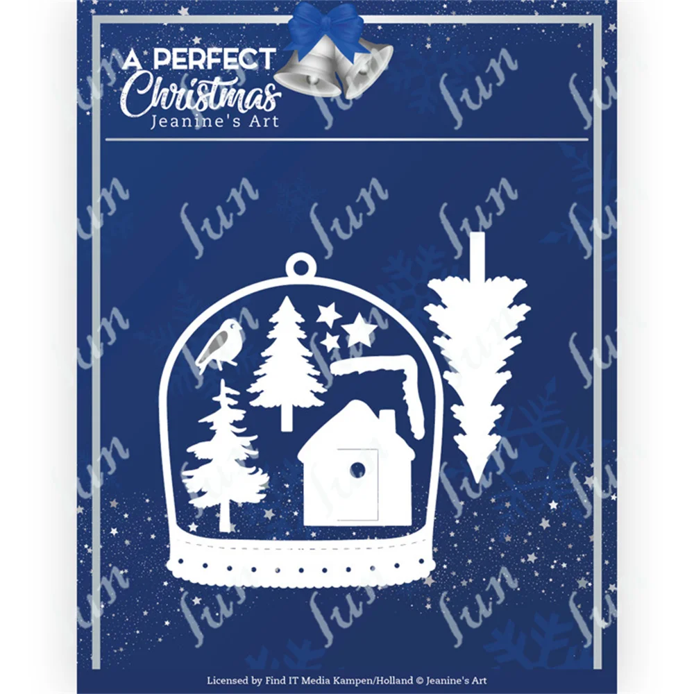 

Christmas Ornament Metal Cutting Dies Diy Scrapbooking Photo Album Decoration Embossing Paper Card Crafts Die Moulds Handmade