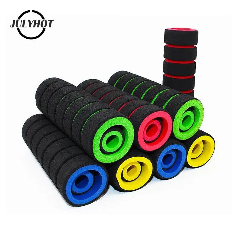 

2Pcs Ultraight Cycling Handlebar Sleeve MTB Sponge Handlebar Cover Grips Bicycle Grips Anti-skid Shock-absorbing Soft Bike Grips