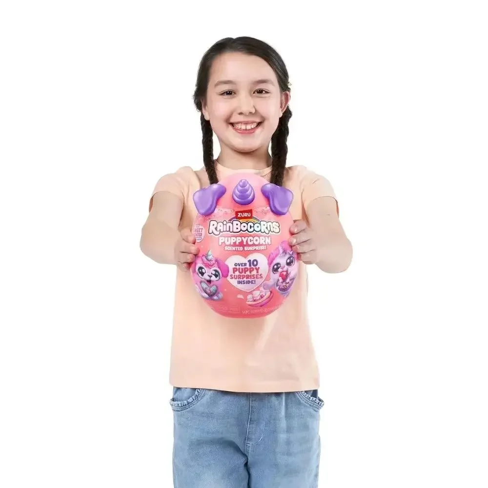Zuru Dog Слепая Коробка-сюрприз Волшебное Яйцо Игрушка-плюшевая Кукла Радужный