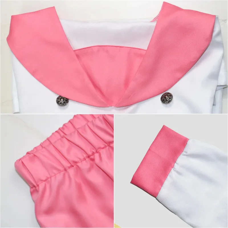 Аниме Tengoku Daimakyou Косплей Mimihime Tokio Костюм Парик Обувь Топы Брюки Униформа Хэллоуин