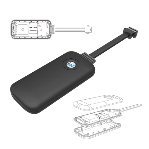 Водонепроницаемый автомобильный GPS-трекер для удаленного отключения двигателя с приложением Anroid и IOS