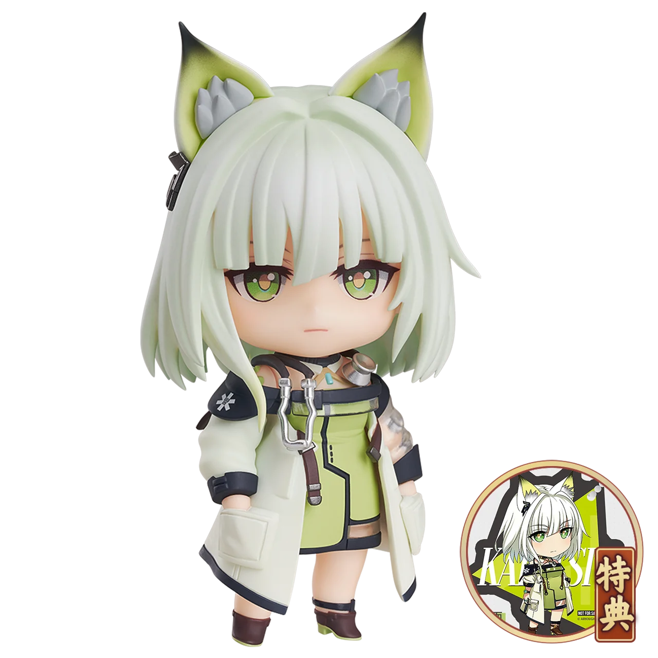 

10Cm Gsas Bilibili Arknights Game Characters Periphery Action Figure Gsc Kal'tsit Version Q Model Ornaments Attach Fandisk Toys