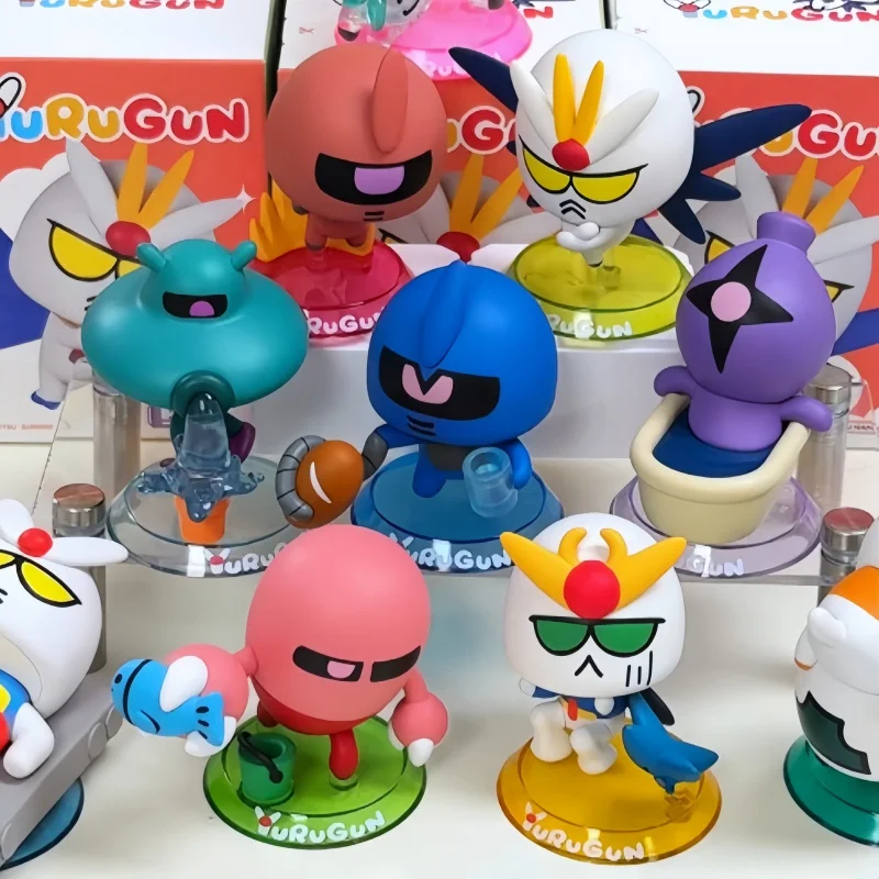 Фото Новая коллекционная модель Bandai Namco Yurugun Unicorn QMSV Abstract Blind Box: трендовая арт-игрушка для взрослых коллекционеров и подарков детям №3