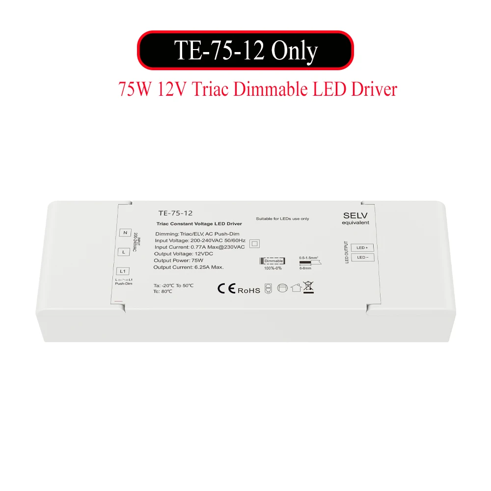 

CENFAYA Трансформатор освещения TE-75-24