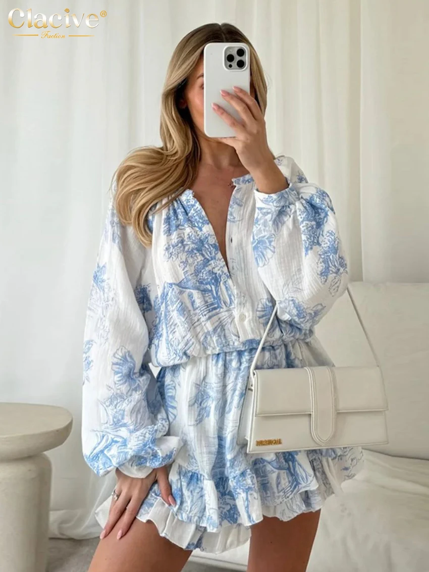 Женское платье Clacive с принтом