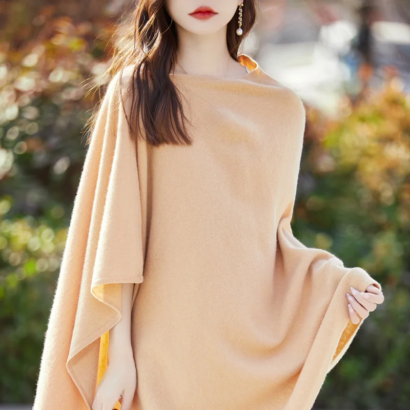 Новый женский свитер из 100% мериносовой шерсти осень-зима пуловер с v-образным