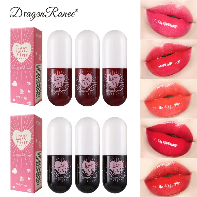

5 Colors Jelly Moisturizing Lip Gloss Lasting Non Sticky Cup Liquid Lipstick Sexy Cherry Red Pink Lip Tint Korean Lips Makeup
