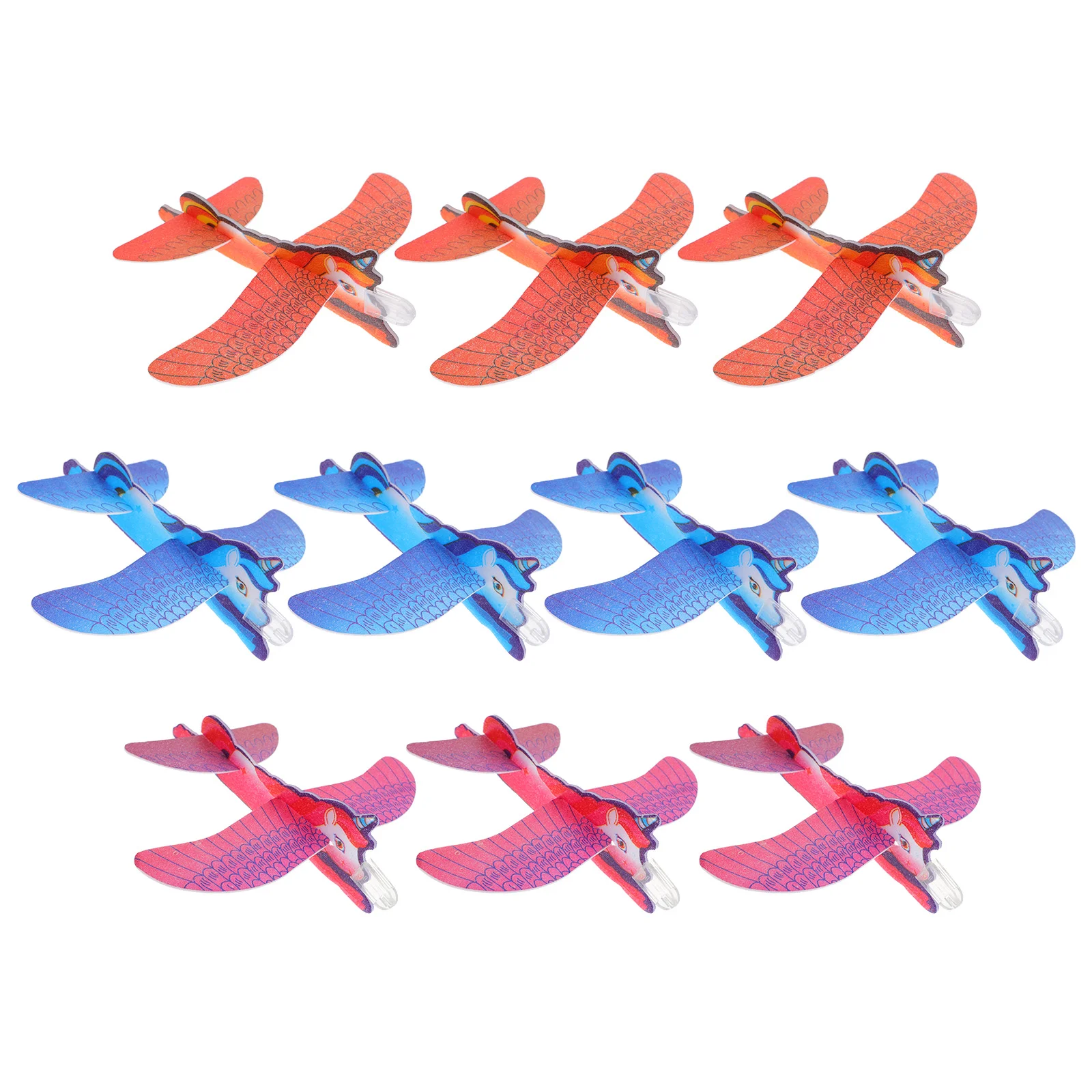 

10 шт. пазл Единорог самолет студенческие Обучающие игрушки подвесной самолет формы Eps летающие дети