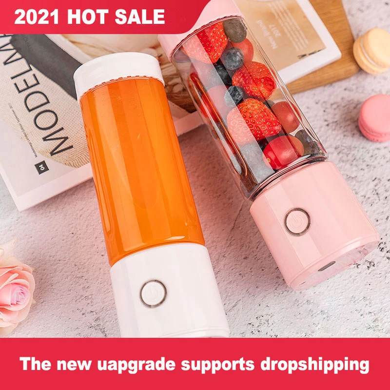 

Mini Portable Juicer Usb Rechargeable Blender Handheld Fruit Smoothie Blender Personal Food Processor Juicer
