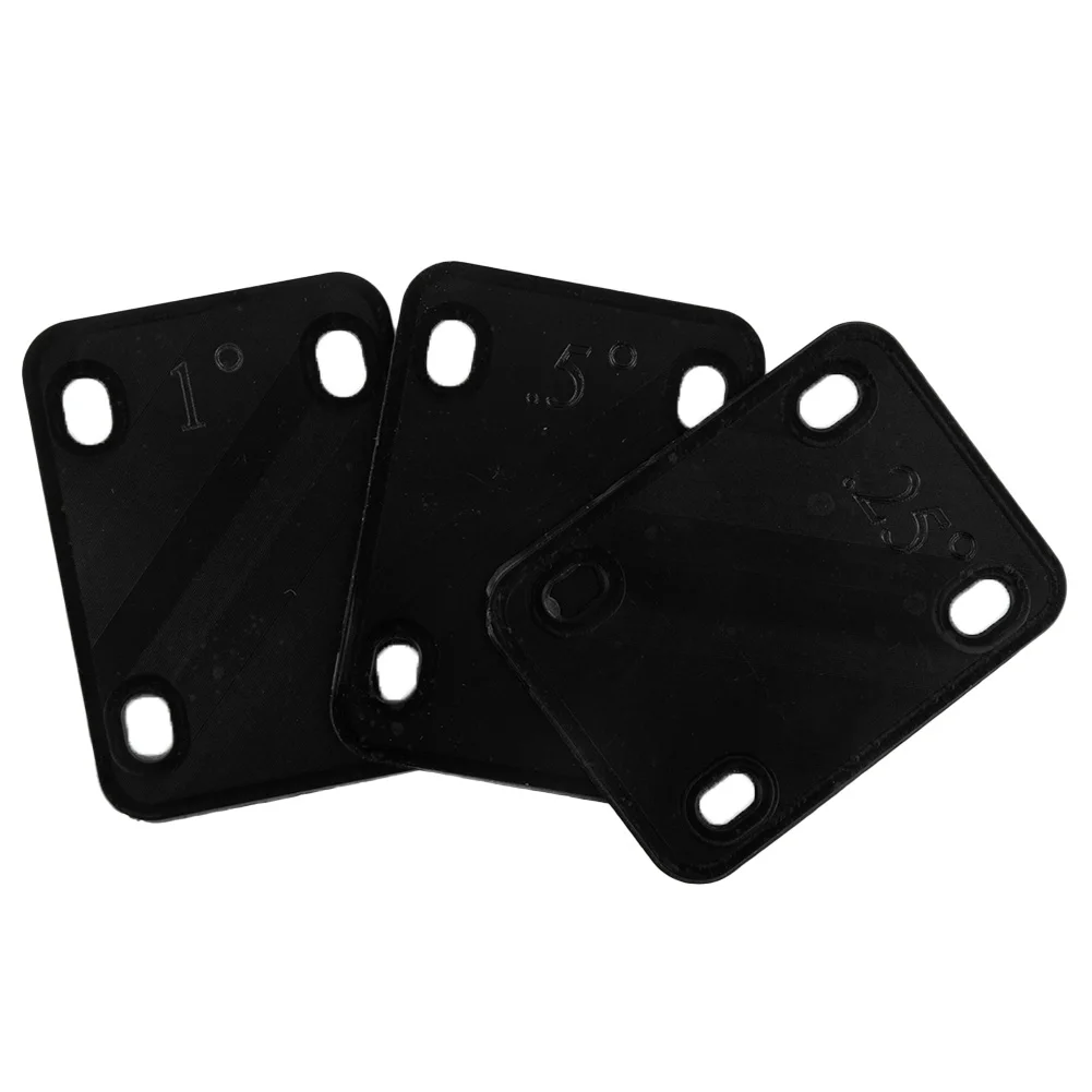 

Guitar Parts Neck Shims 0.25 0.5 1 Degree 3Pcs Accessories Electric Guitar Maintenance Neck Plate Repair Replacement Durable