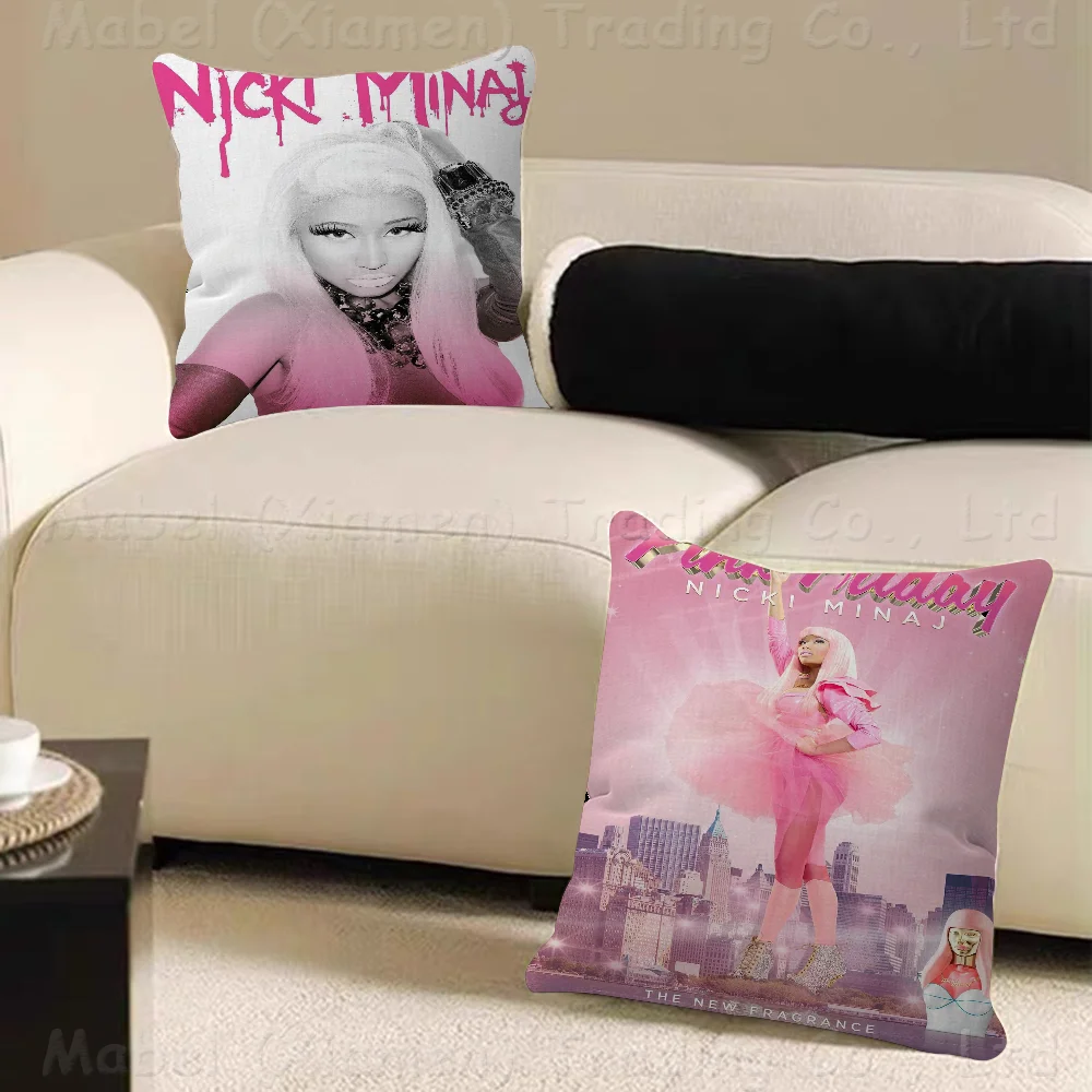 Rapper N-Nicki M-Minaj Office Cushion Pillowcase Car Cover45X45CM Lumbar Sofa Pillowcover