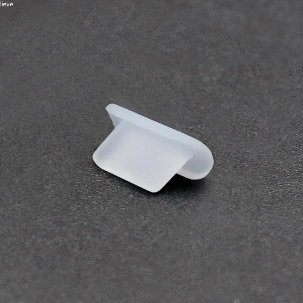 5Pcs Silicone Wear-resistant Phone Earphone Case Tablet Dust Plugs For iPhone 5S 6 8P iPhone 11 iPhone 12 Pro AirPods Headset
