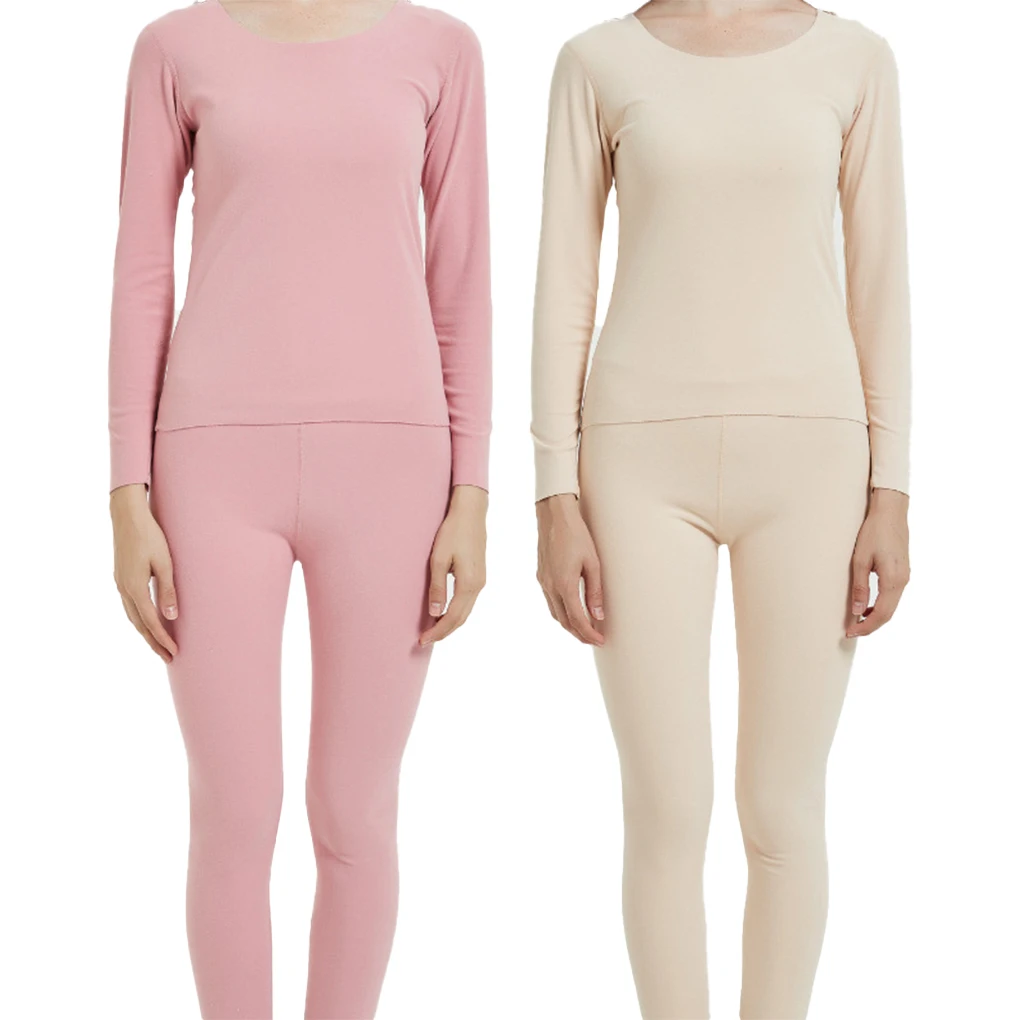 

Комплект женского термобелья из полиэстера, с длинным рукавом