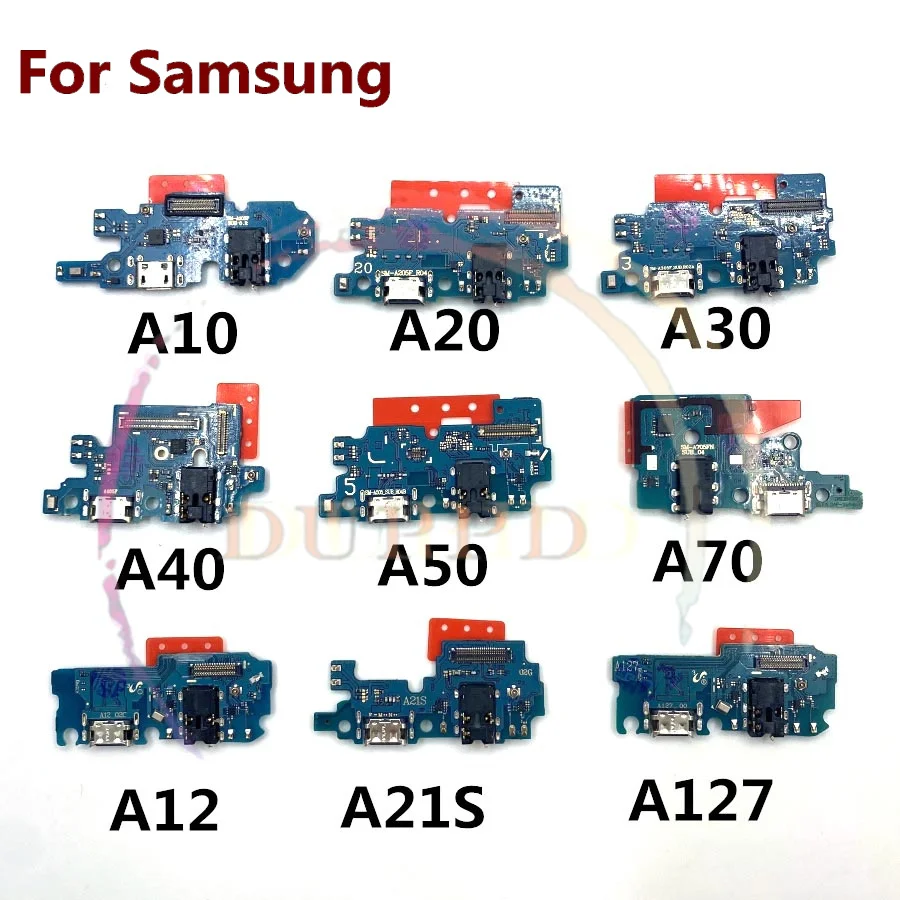 

USB Charger Charging Port Dock Connector Board Flex Cable For Samsung A50S A50 A40 A40S A30 A30S A10 A10S A20 A70 A21 A21S A12