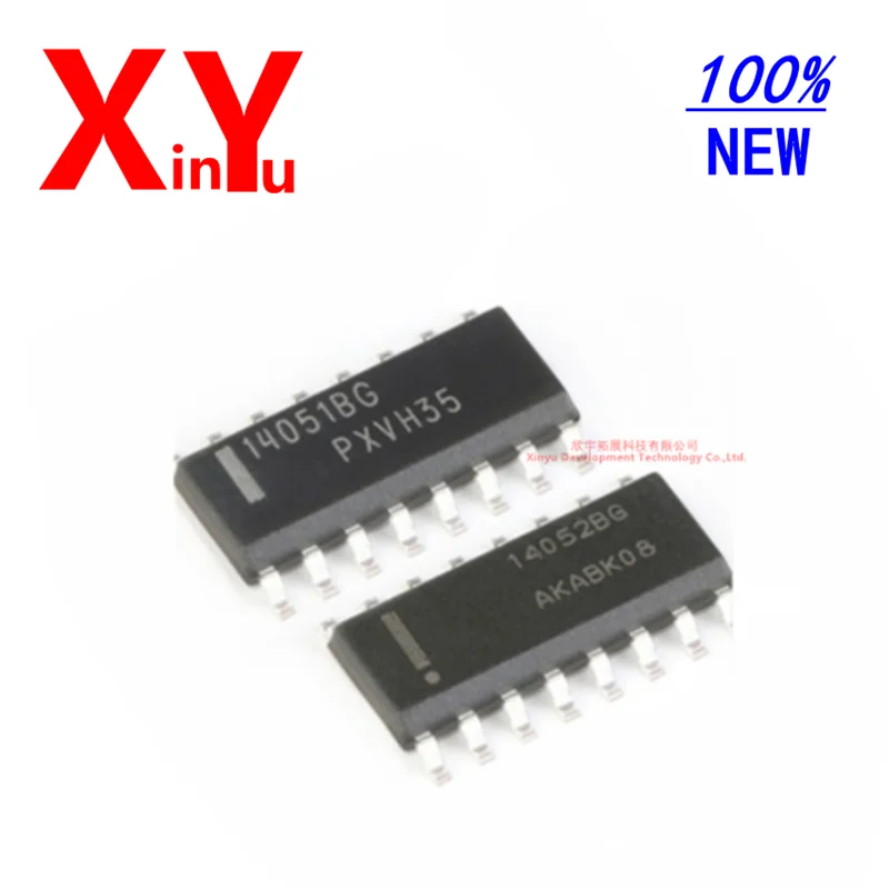 

100% Original New 10PCS MC14051BDR2G 14051BG MC14051BD SOP16 14051B