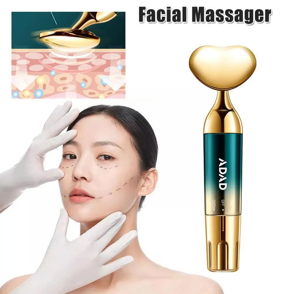 

Электрический массажер для лица, для подтяжки морщин, импортная эссенция для ухода за кожей лица, устройство для красоты лица F9V6