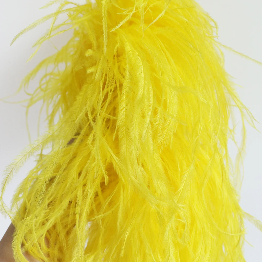 10-слойный шарф из страусиных перьев, натуральный страусиный оперение ...