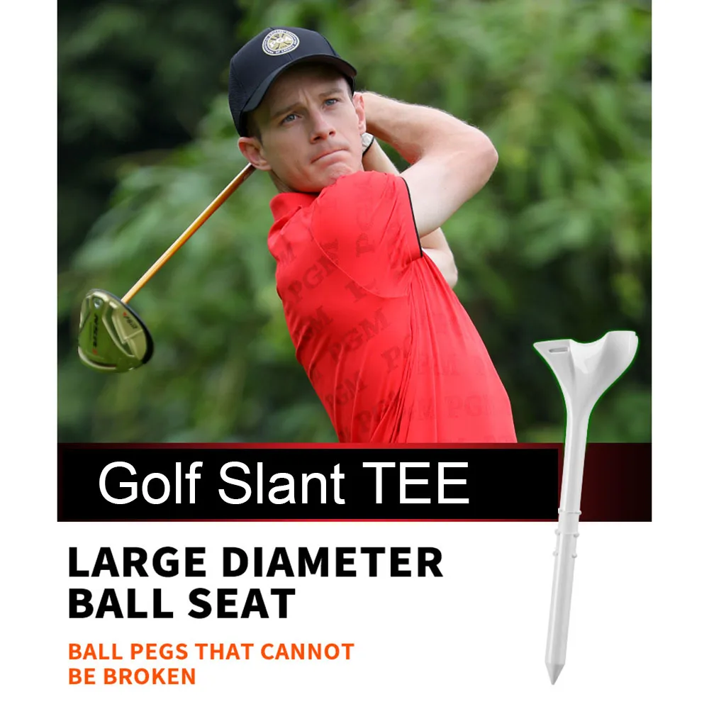 20 шт. косая футболка для гольфа 83 мм футболки с мячом 10 градусов наклонная вставка