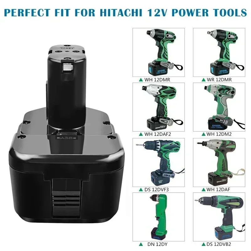 Сменный аккумулятор 12 В 3500 мАч для Hitachi EB1214S EB1212S EB1220HS 324360 322434