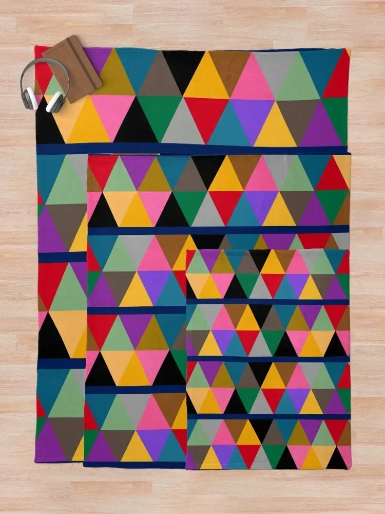 Яркое одеяло с геометрическим рисунком разных цветов пледы одеяла для диванов