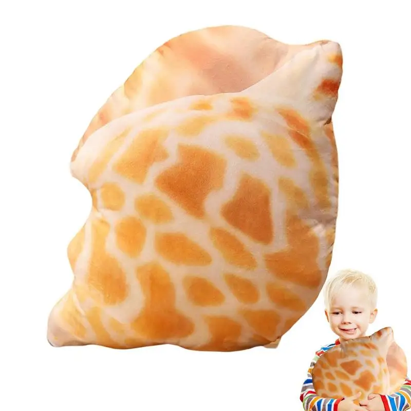 Shell Pillow Conch Starfish Shell Shaped Pillow Firm Stuffed