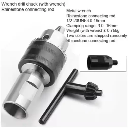 

Разъем адаптера M22 Алмазный корончатый сверлильный станок Конвертируемый в патрон 1/2-20 UNF Диапазон 3-16 мм/2-13 мм/1,5-13 мм