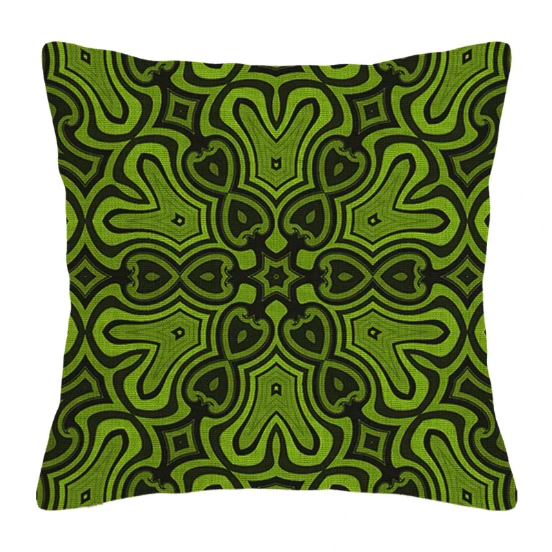 Декоративная наволочка для подушки в стиле бохо 45 х45 см 40 х40 60 х60