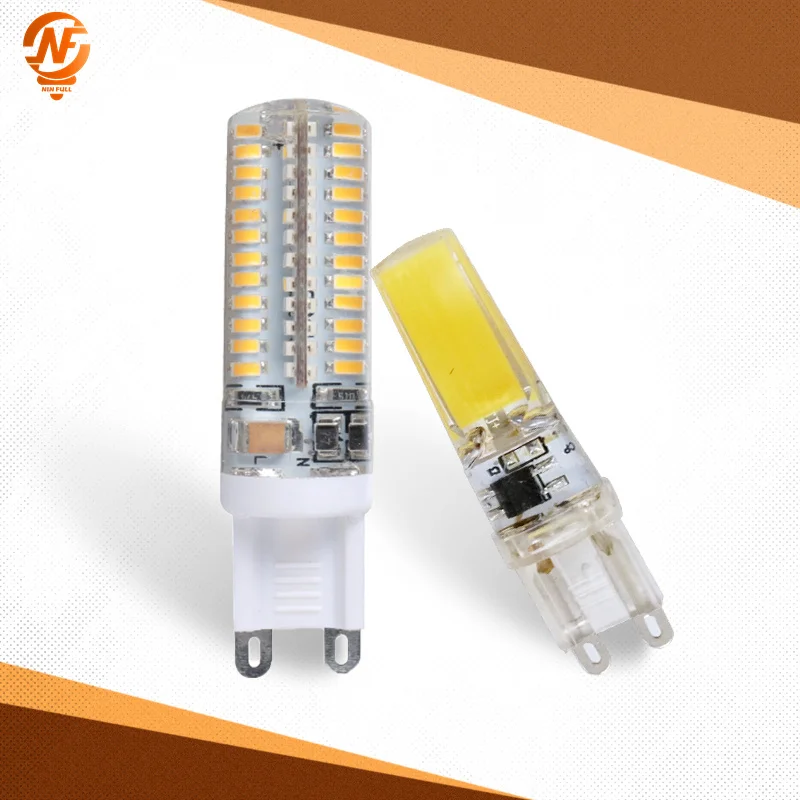 

G9 LED Lamp 6W 7W 9W 10W 12W Corn Bulb AC 220V 230V 240V SMD 2835 3014 2508 Lampada LED Light 360 Degrees Replace Halogen Lamp