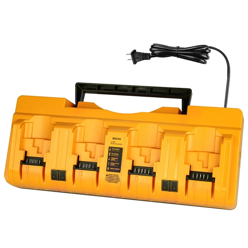 DCB104 Замена зарядного устройства Dewalt зарядка аккумулятора 12 В/20 В Max DCB124 DCB126 DCB200