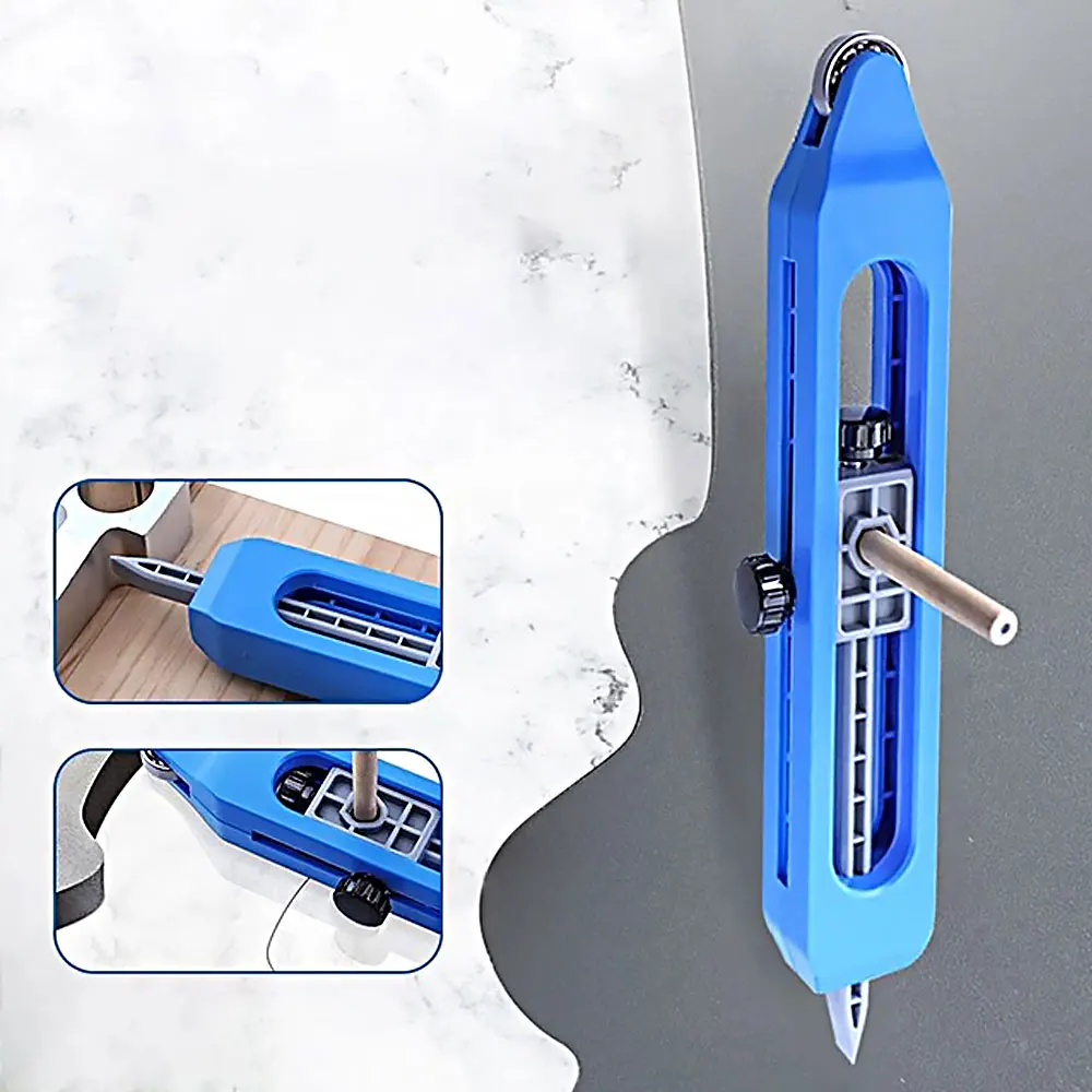 

Precise Contour Gauge with Lock Clips for Skirting Measuring Shape Gauges, Multifunctional Profile Gauges, Dropshipping