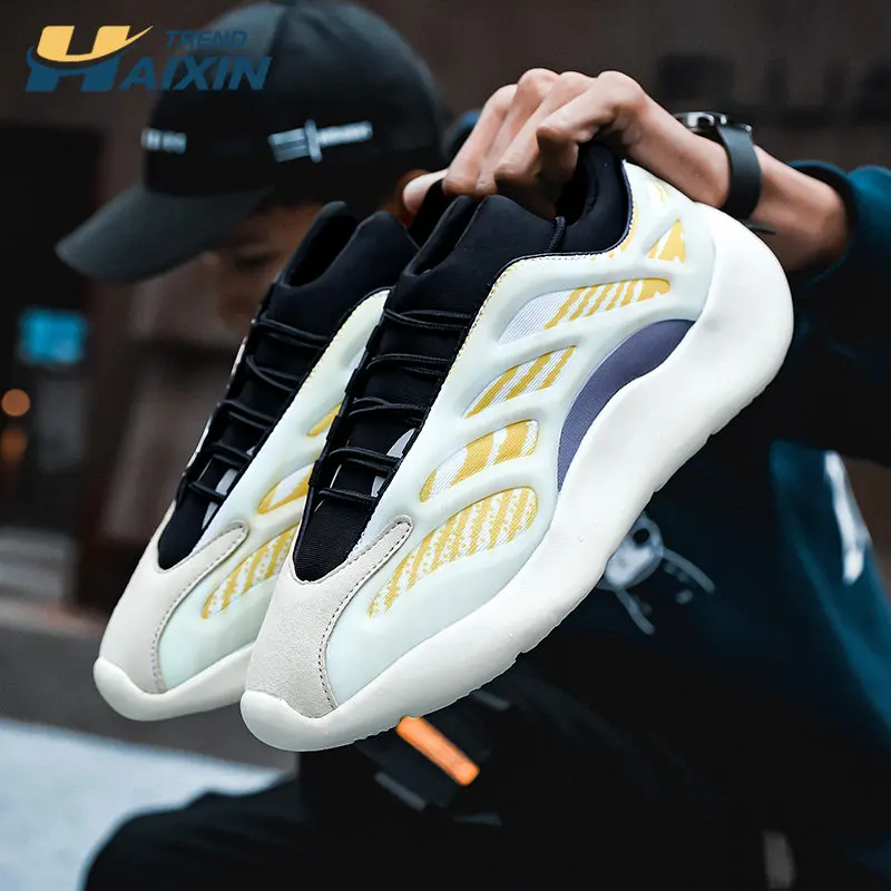 

Shoes for Men and Women Fashion Chunky Cushioning Sneakers Casual Luminous Noctilucent Comfortable Thick Sole Platform Wholesale