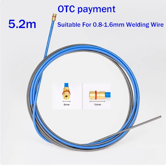 

Вторичный сварочный пистолет, шланг подачи проволоки, газозащитный сварочный аппарат, аксессуары 200A350A500A, направляющая проволока, пружина