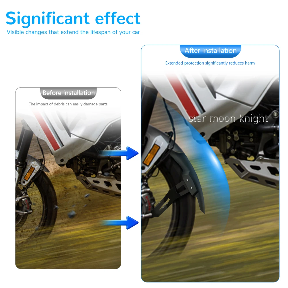 Мотоциклетные аксессуары для Ducati Desert X DesertX 2022 2023 2024 переднее крыло удлиненный