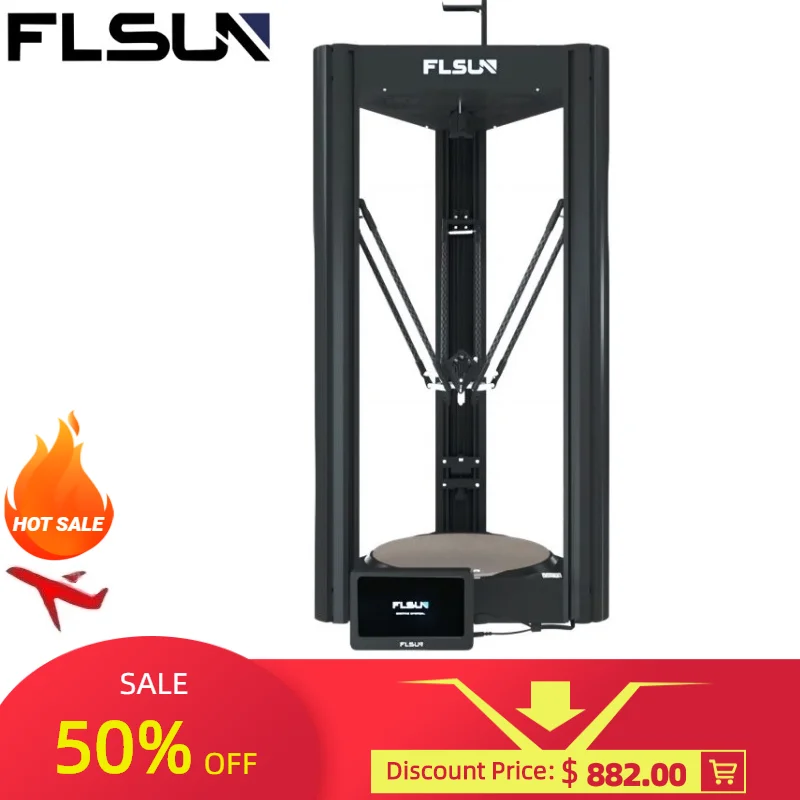 

FLSUN V400 3D Printer Auto Leveling Large High Speed Printing Touch Screen Grid Pad Display Synchronous Print Accessories Parts